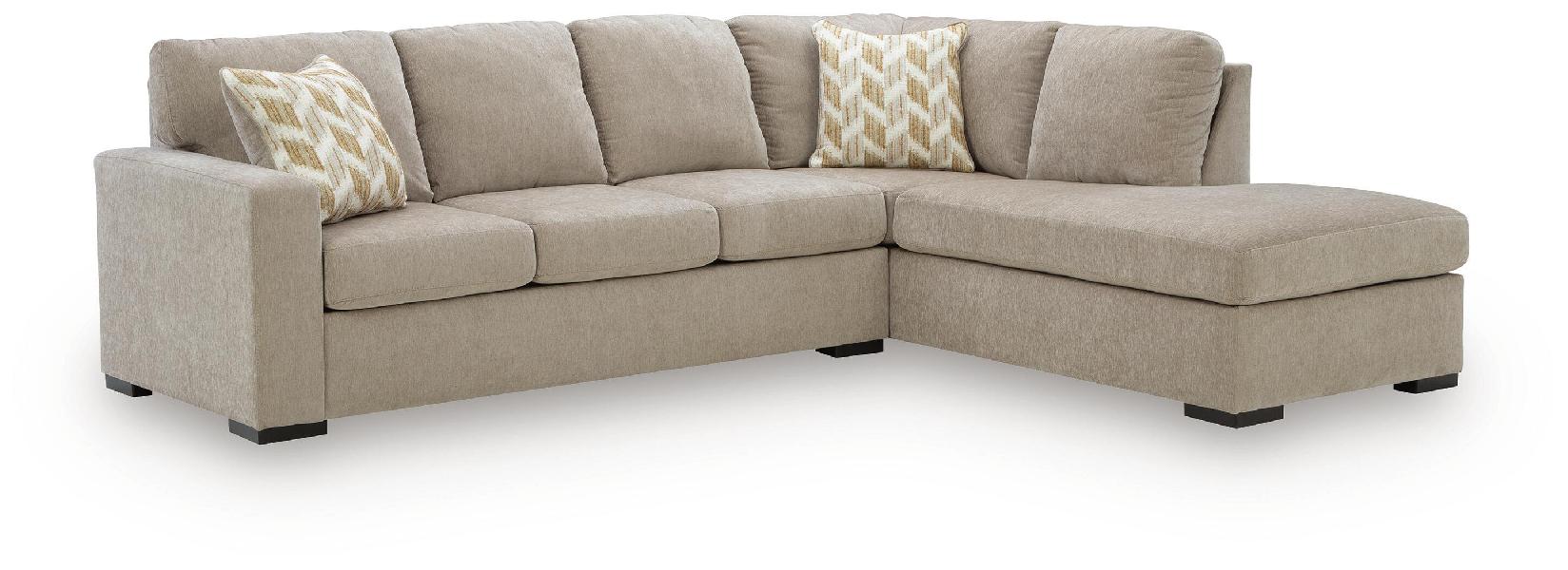 Image of Bridgepoint - 2-Piece Sectional With RAF Corner Chaise - Stone