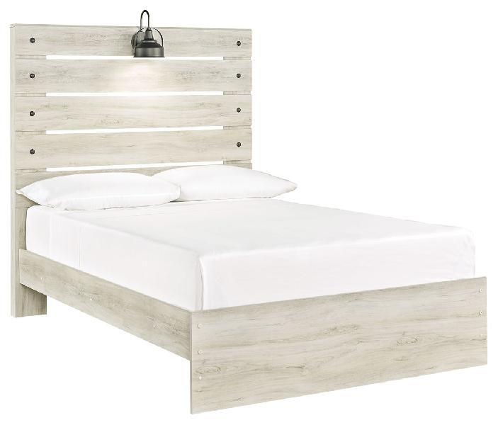 Image of Cambeck - Full Panel Bed - Whitewash